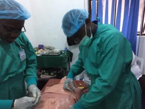 Healthcare professional working at Holistic Care Medicals